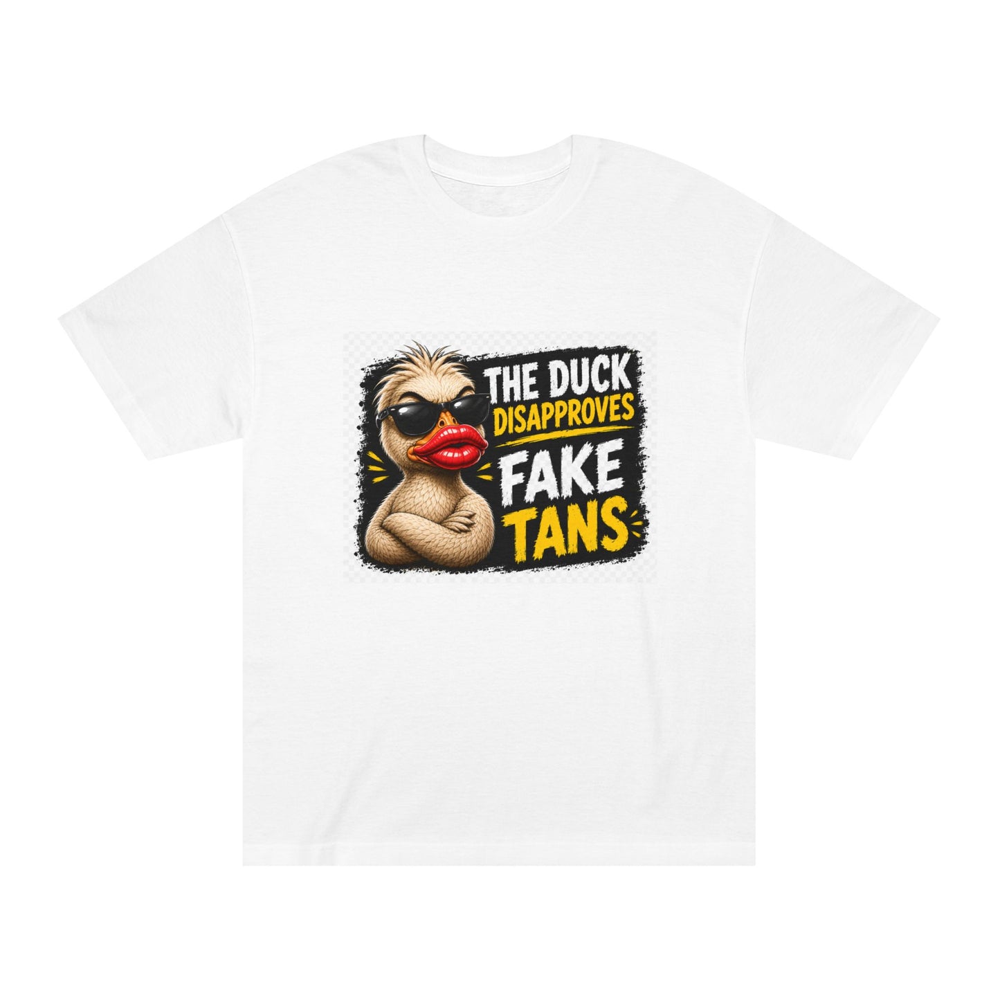 The Duck Disapproves Fake Pout T-Shirt