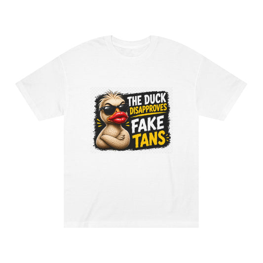 The Duck Disapproves Fake Pout T-Shirt