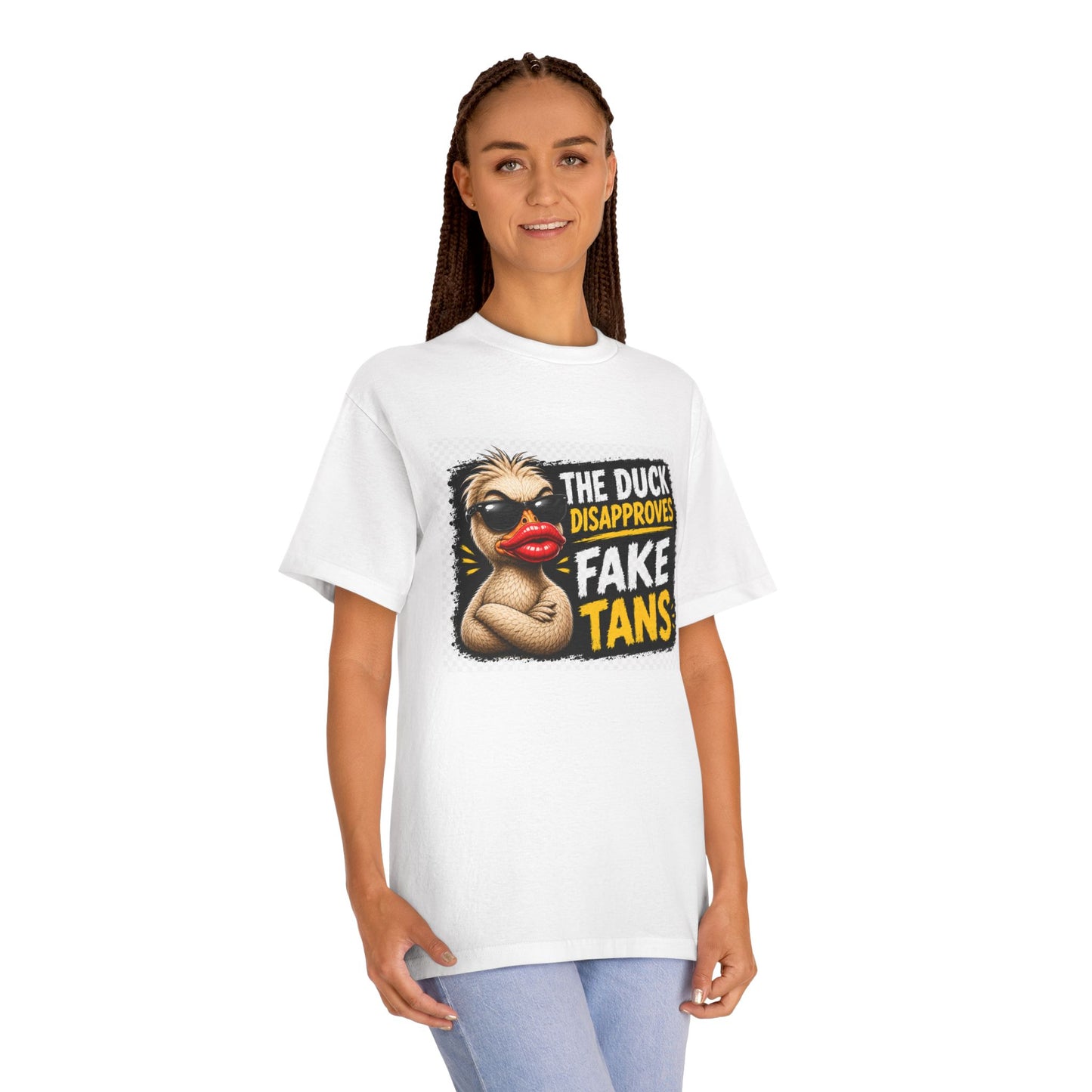 The Duck Disapproves Fake Pout T-Shirt