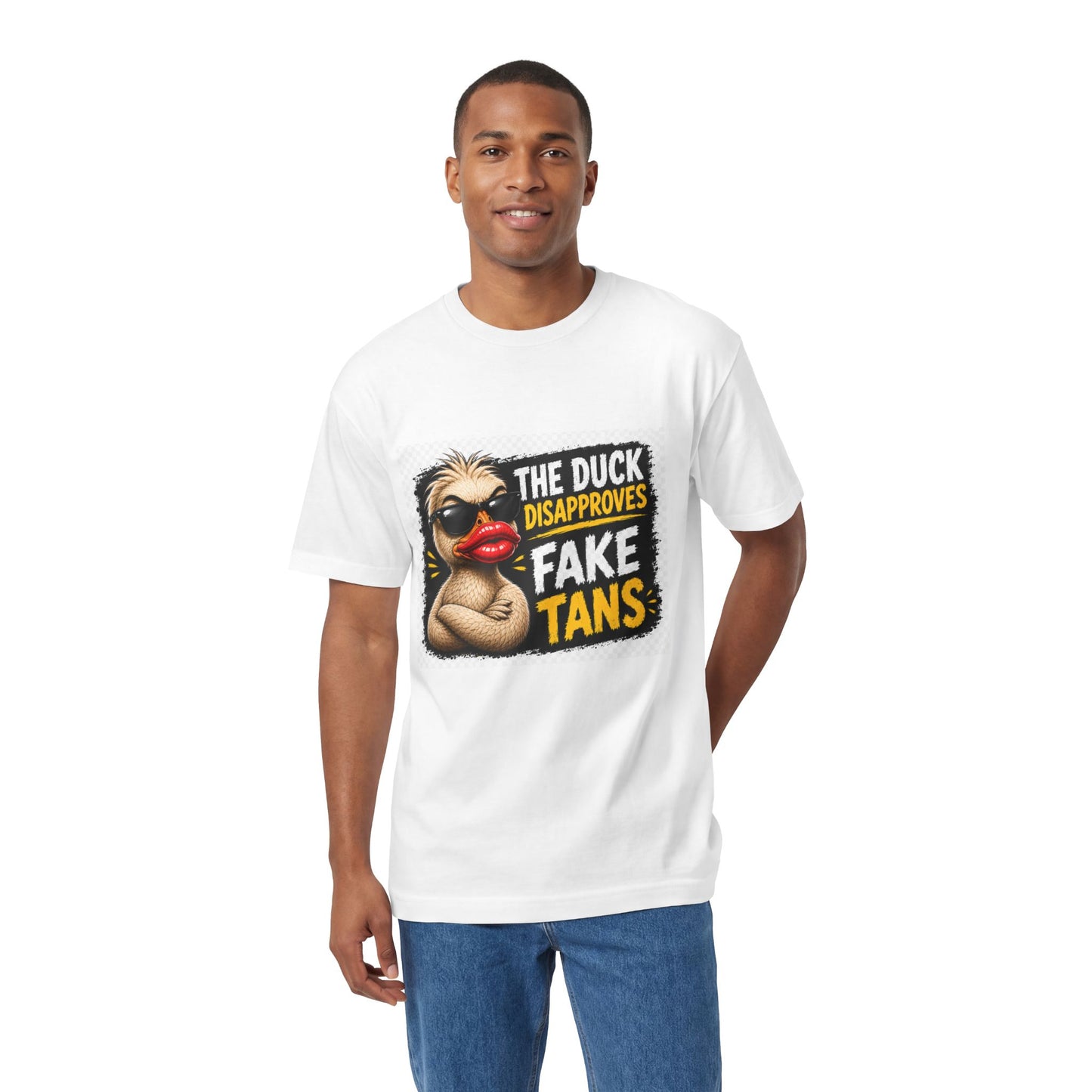 The Duck Disapproves Fake Pout T-Shirt